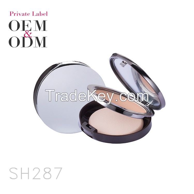 Face compact powder foundation - custom logo and packaging