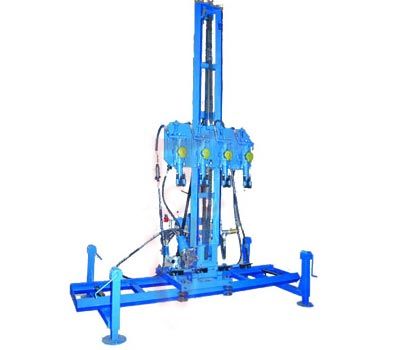 Multifunctional Four-hammer Rock Driller for Mine Quarrying