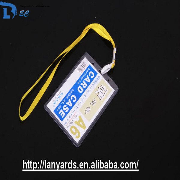 high quality id badge lanyard