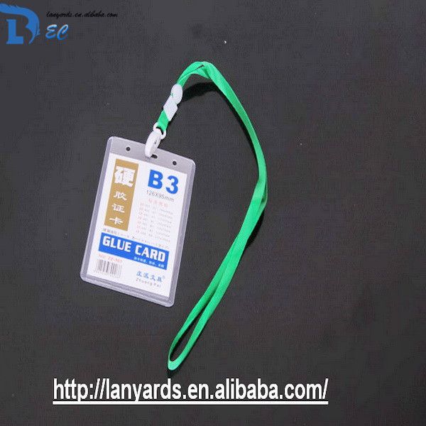 high quality id badge lanyard