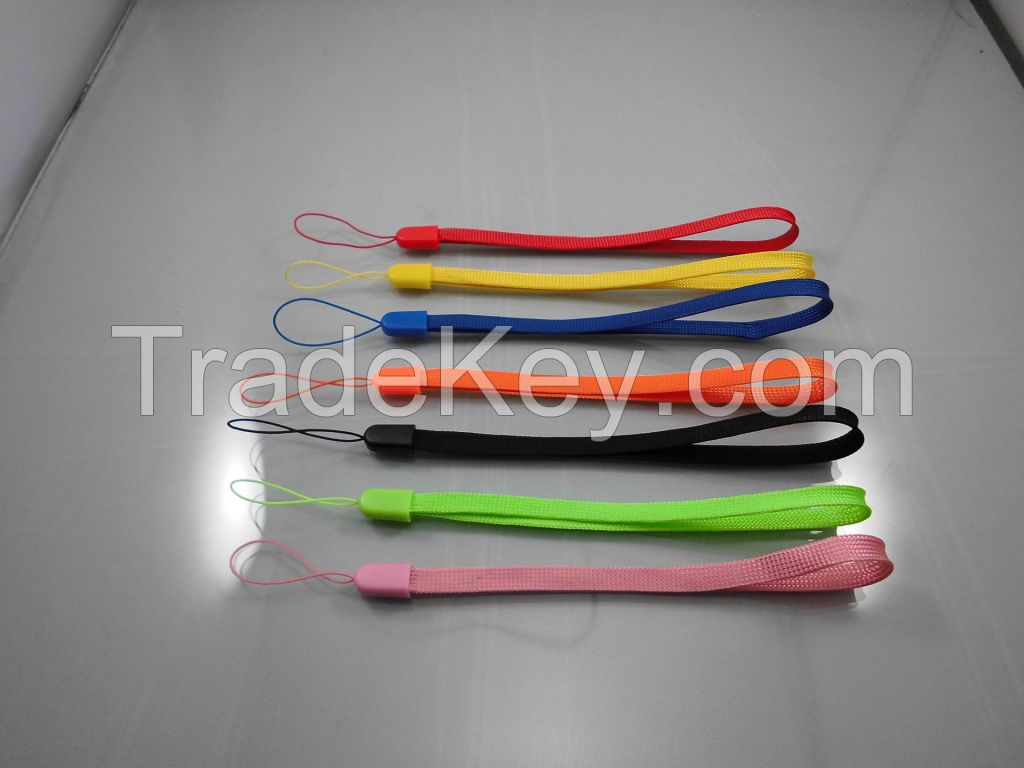 6mm bright color short water bottle lanyard