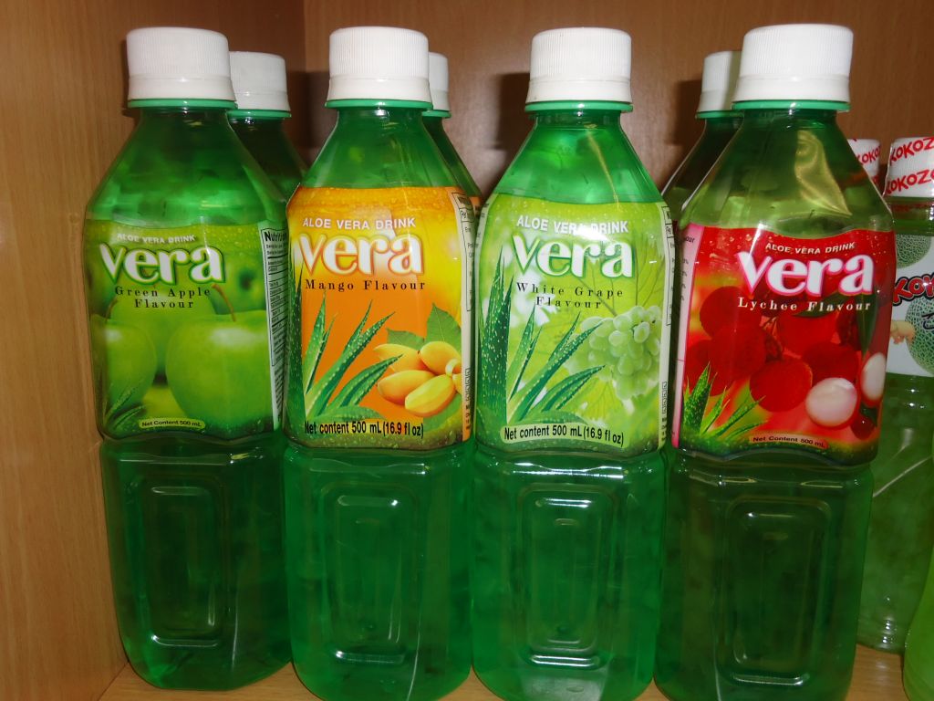 Aloe Vera Drink In Bottle