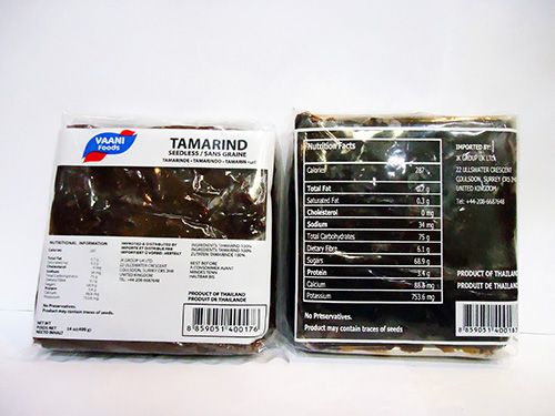 100% NATURAL SEEDLESS TAMARIND PASTE