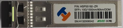 10G SFP+ 850nm/1310nm/1550nm 2km/10km/40km/80km Fiber Optic Module Transceiver