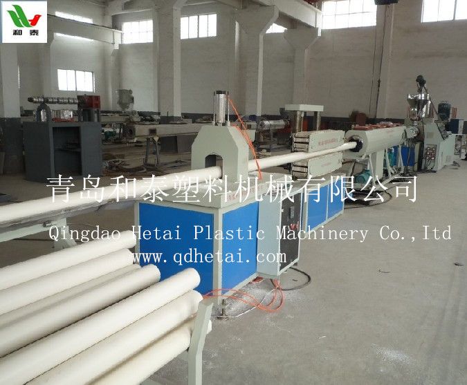 plastic pipe extrusion line