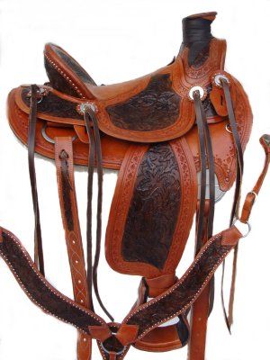 Leather Western Show Saddle