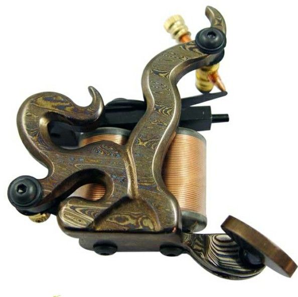 Professional Top High Quality Damascus Tattoo Machine  E-3