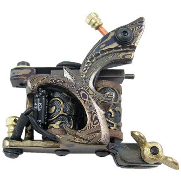 Professional Top High Quality Damascus Tattoo Machine  E-3