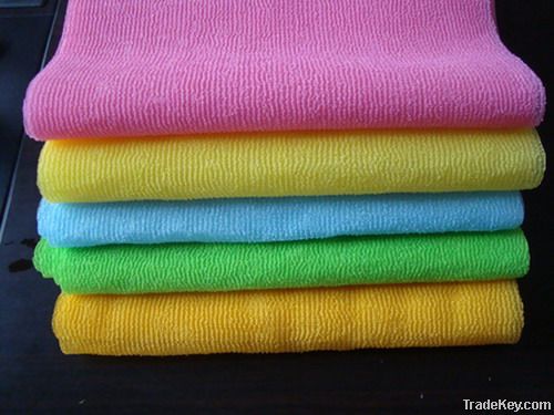 Japanese fashion woven scrub towel