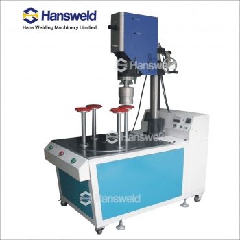 Ultrasonic Cylindrical Tube Bottom Lid Welding Machine