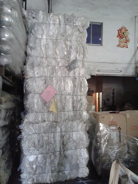 Clear Baled LDPE Plastic Film