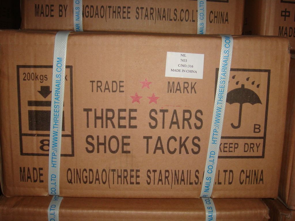 Fine Blue Three Star Shoe Tack Nails