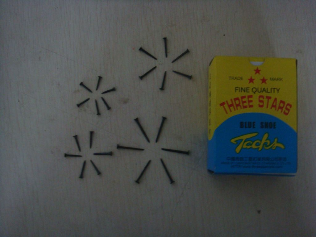 Fine Blue Three Star Shoe Tack Nails