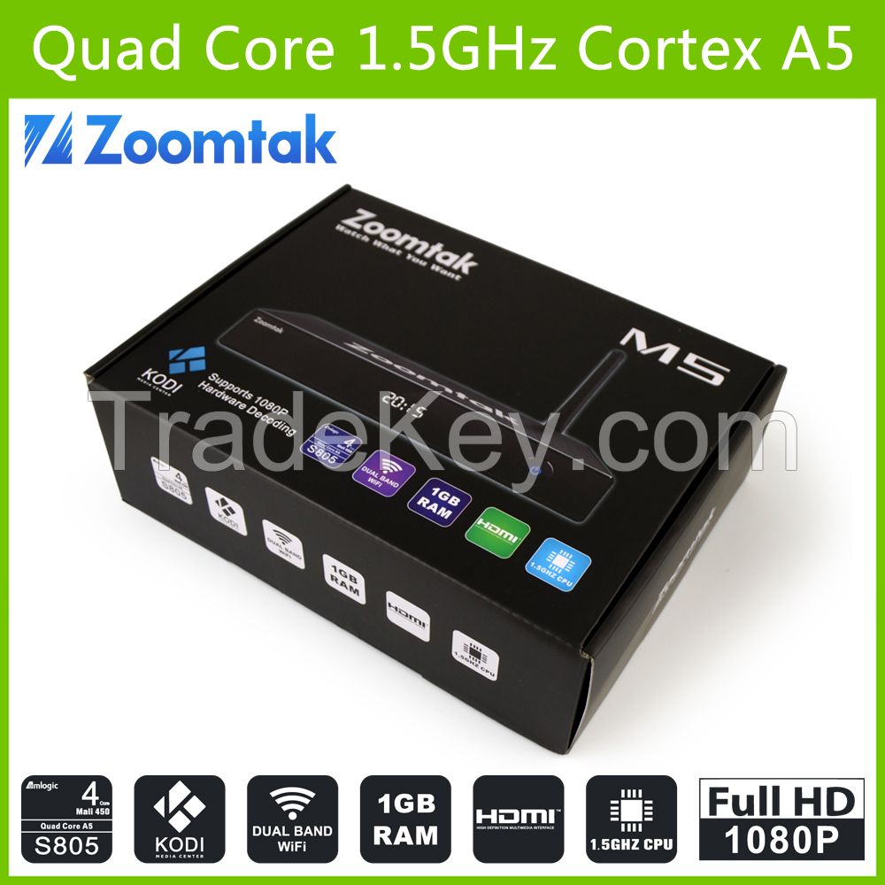 Hot selling Amlogic S802 quad core 4k KODI 15.1 Android 4.4 set top box