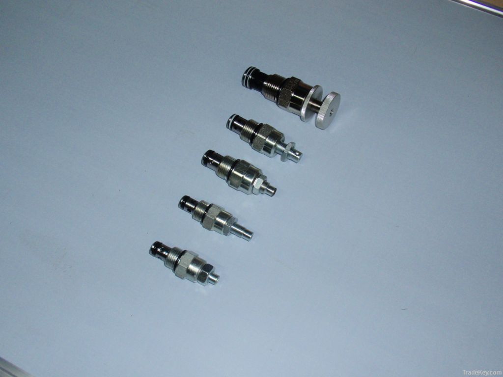 Screw in cartridge valve