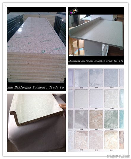 HPL laminated countertop/table top