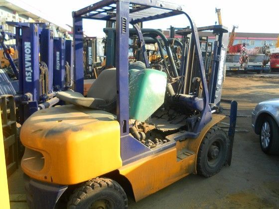 Used Komatsu Fd50 Diesel Forklift Japan 5ton Forklift