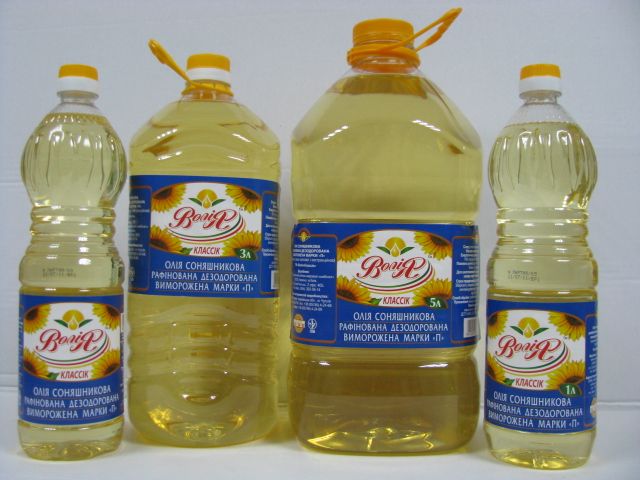 Refined sunflower oil