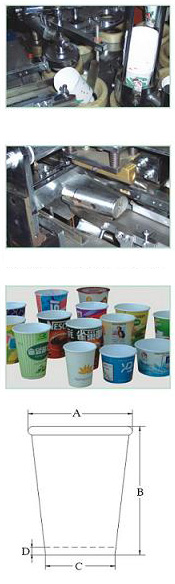 Paper Cup Forming Machine