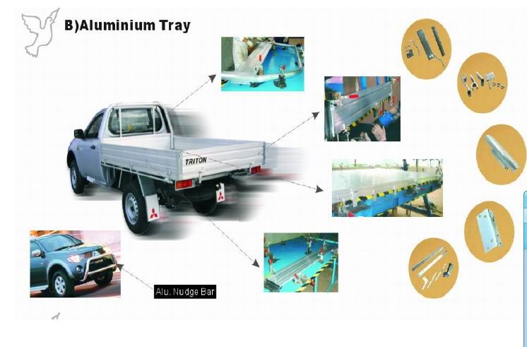 Ute Pickup Tray Body (ISO9001:2008 TS16949:2008 Certified)