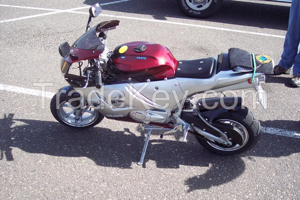 110cc Manual X18 Super Pocket Bike