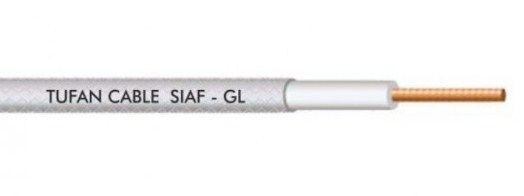 SIAF-GL Silicone Rubber Cable, Fibreglass braid