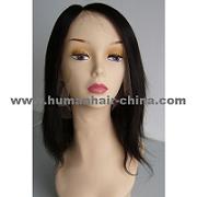 Lace front wig