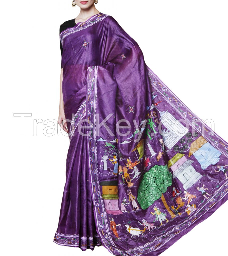 Hand Work Saree