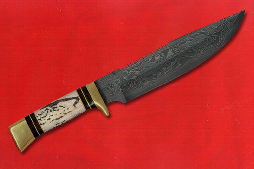 jahaad damascus hunting knives