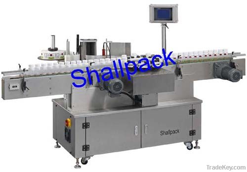 Rotary round bottle labeling machine