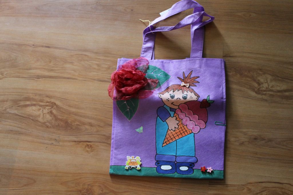 Handpainted bags