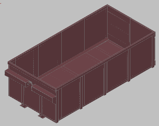 Garbage Skip, Hopper and Trolleys
