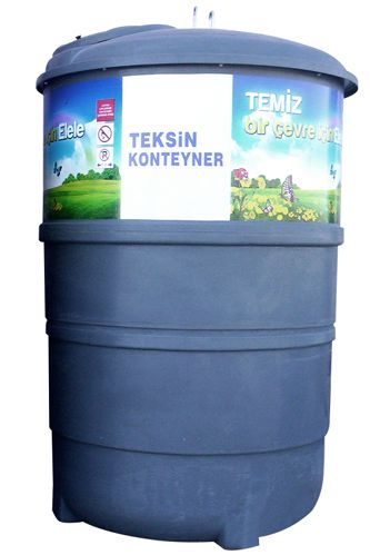 5.000 LT. CAPACITY UNDERGROUND WASTE CONTAINER