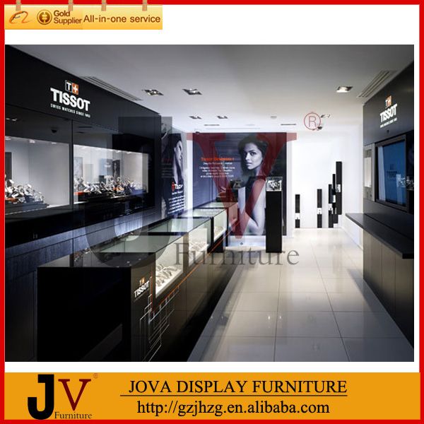 Modern watch furniture shop counter design