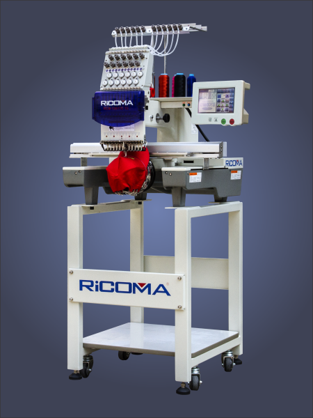 Single Head Touch Panel Embroidery Machine (RCM-1201TC-7S)