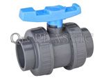 PVC DOUBLE UNION BALL VALVE