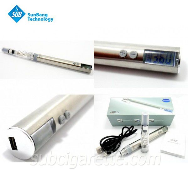 Hot selling 1300mAh ego V LCD battery