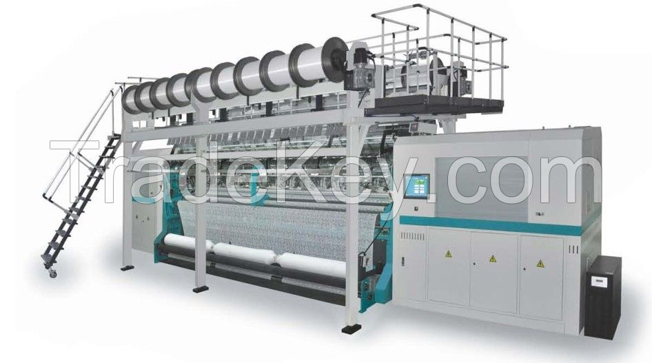 Multi-Bar Computerized Jacquard Warp Knitting Machine with Fall Plate GSTL43/1F