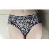 Black/Grey Leopard Print Brief