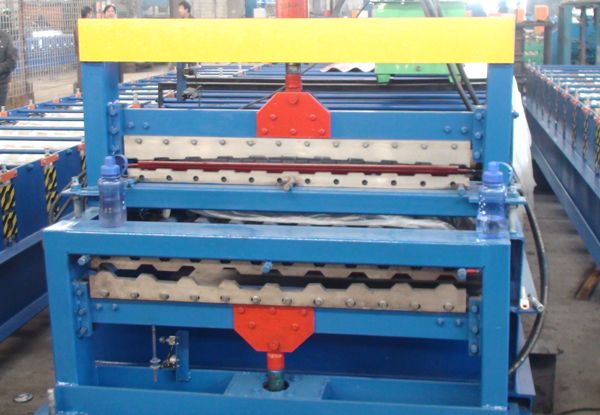 double layer  cold roll forming machine 