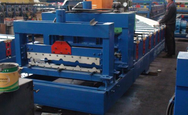 glazed roll forming machine