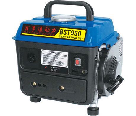 Portable gasoline generator set