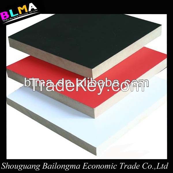 1220mm*2440mm melamine mdf/melamine particle board