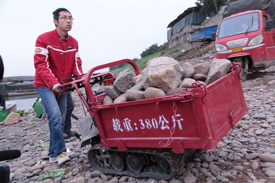 power mini wheel loader mini dumper