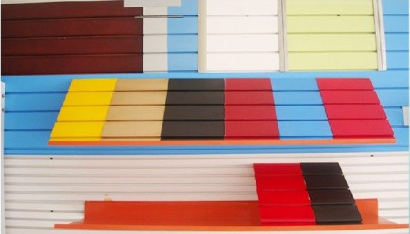  pvc slat wall panel/pvc shelves