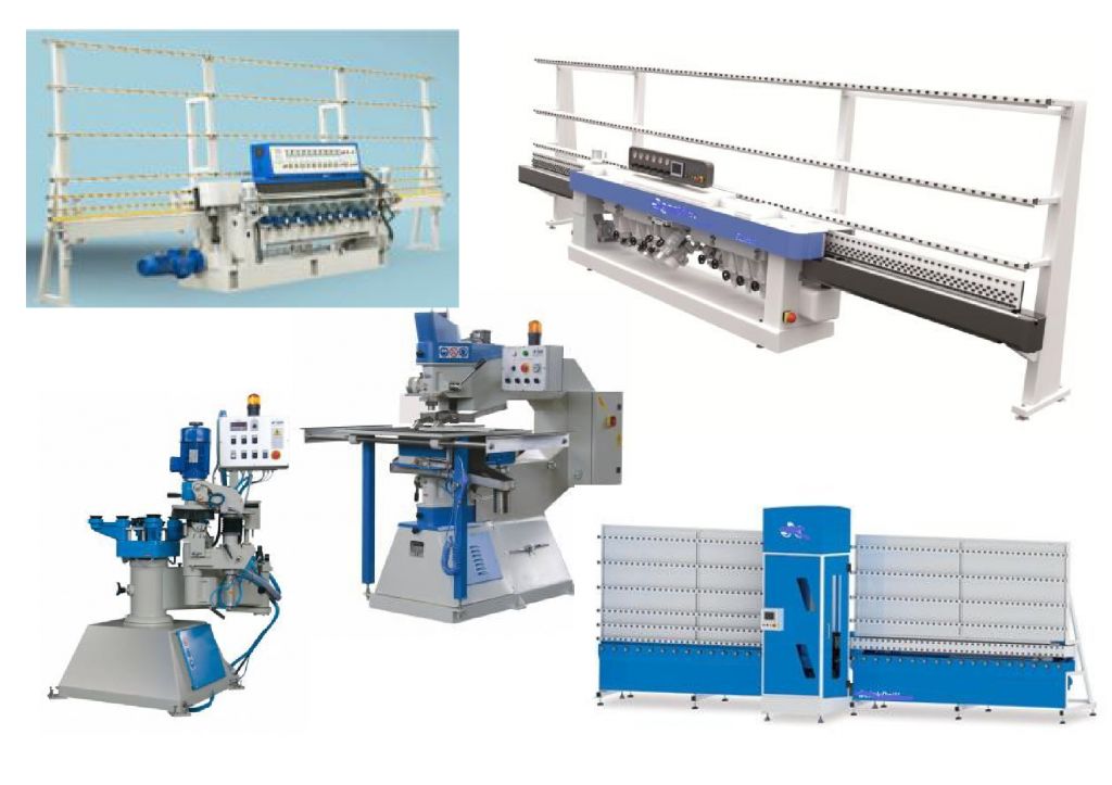 Glass Edging Beveling Drilling Machines