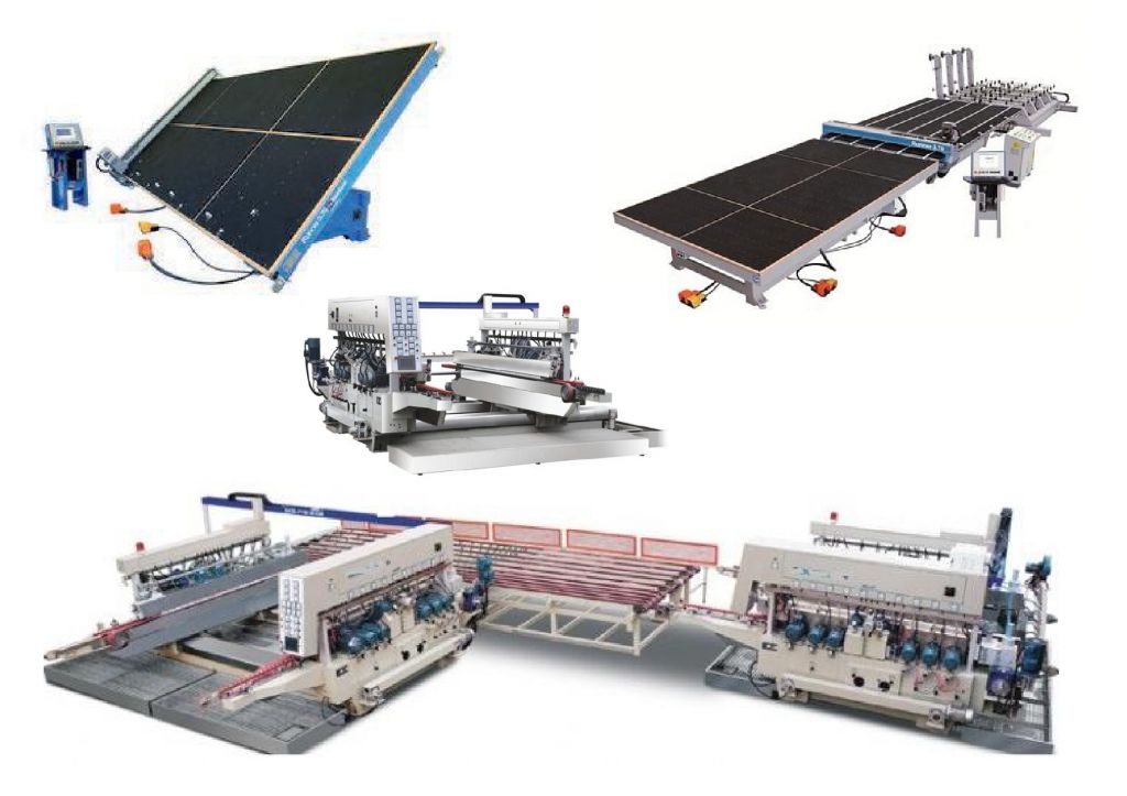 Glass Processing Cutting Table, Glass Double Edger