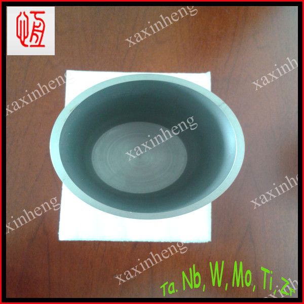 ASTM B 760 Grade W1 high quality purity 99.95%Tungsten crucible  