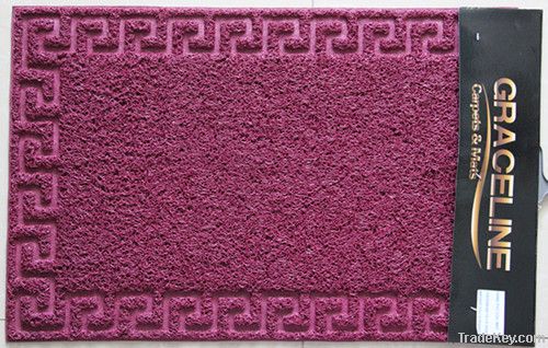 2.5kg/sqm PVC Coil Door Mat with new design made in China.