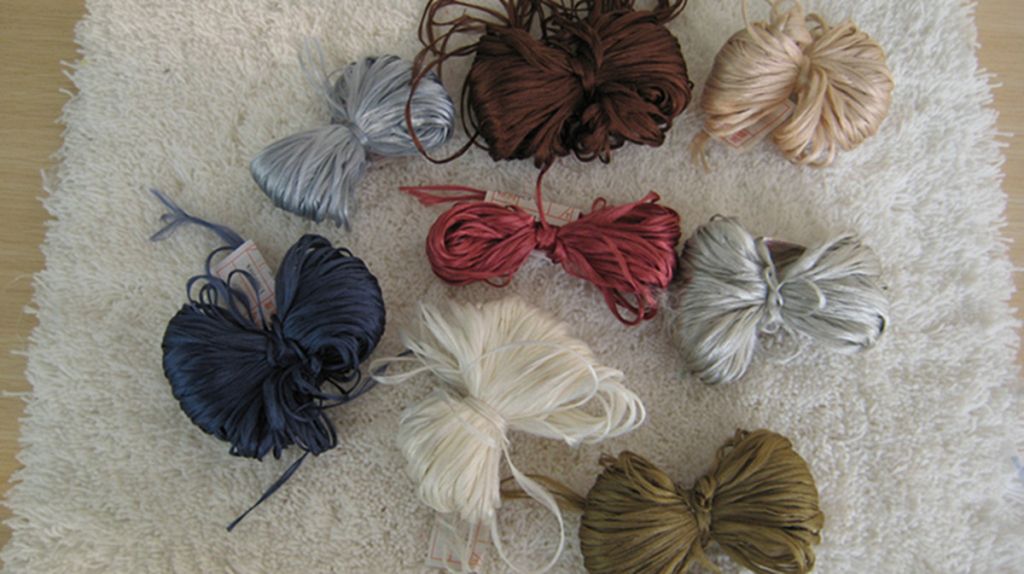 PET solution dyed bcf yarn